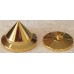 BBC Gold Audio Isolation Metal Cones STD (4 pc),NEW